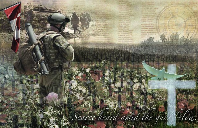 Remembrance Day Photoshop 11x17 